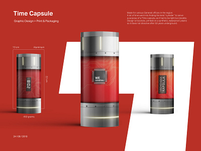 Generali Time Capsule adobe dimension branding capsule corporate design graphic desgin illustrator industrial photoshop