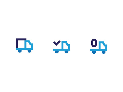 Delivery Options blue car delivery icon icons shipping transport truck trucks vehicle