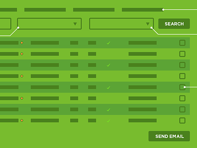 Wiregreening form green interface sentinel active tables ui wireframe