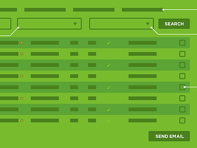 Wiregreening form green interface sentinel active tables ui wireframe