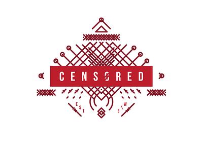 Stroking [Censored] design illustration lines red sexy strokes vector