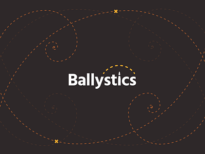 Ballystics Logo analytics ballistics branding fashion logo vector yes yess