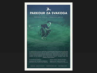 Belgrade Parkour Classes Poster