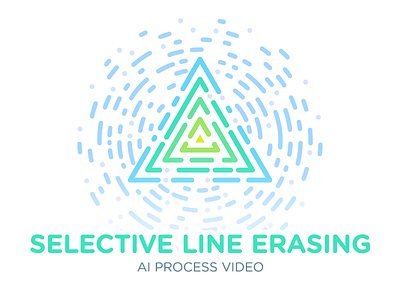 (AI) Selective Line/Stroke Erasing – Process Video ai geometry illustration illustrator lines process stroke tutorial vector video