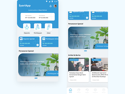 SyariMobile bank finance fintech invest mobile app syariah