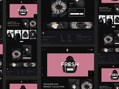 BLACKSHEEP | WebDesign adobe xd clean concept design modern typography ui ux webdesign