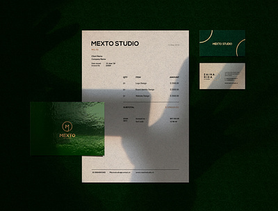 Mexto studio | corporate identity adobe illustrator cc branding chic clean concept corporate identity corporate identity design design logo logo design modern typography