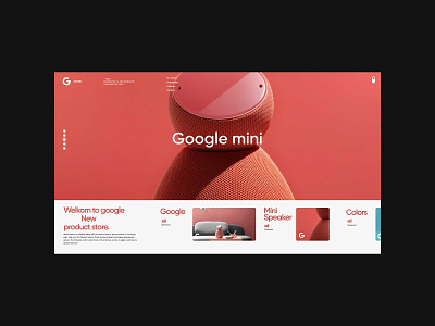 Google store | Redesign clean concept google modern ui ux webdesign