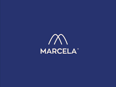 Marcela adobe illustrator cc chic concept design illustrated logo logo logo 3d logo design luxery