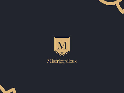 Miséricordieux adobe illustrator cc biege brand branding chic concept design illustrated logo illustration illustrator logo logo design luxery miséricordieux typography