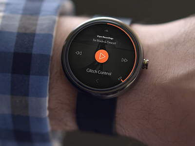 SoundCloud Concept For Android Wear