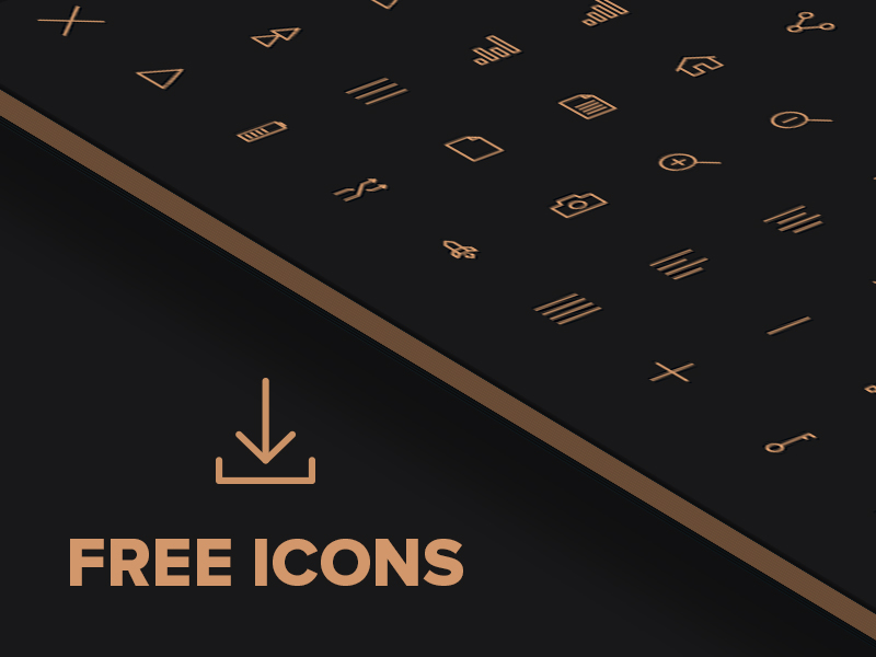 Free 80 Crispy Icons In Psd Ai Svg Webfont By Petras Nargela On Dribbble