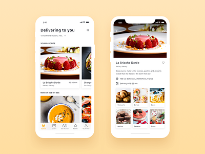 Be My Bee iOS App - Stores by Petras Nargela for Flair on Dribbble