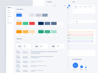 Cast Soft Light Style Guide