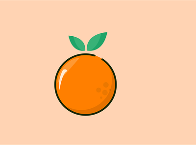 Orange Vector Art animation app branding design icon illustration ui ux vector web