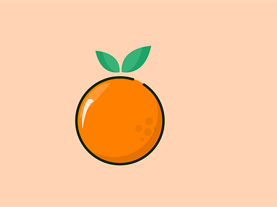 Orange Vector Art