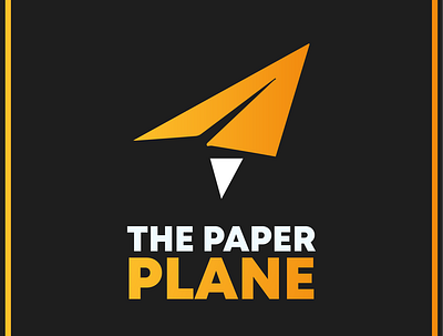 Paper Plane logo app branding button design flat icon illustration logo logo design logodesign logos minimal typography