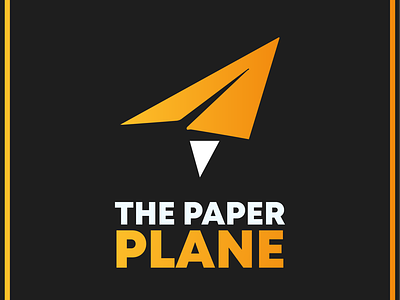 Paper Plane logo app branding button design flat icon illustration logo logo design logodesign logos minimal typography
