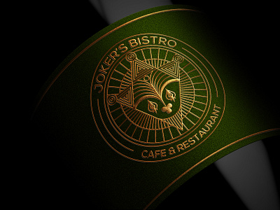 Logo Design -Joker's Bistro adobe illustrator behance branding design dribbble illustration logo logodesign logoinspiration logotype