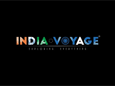 India Voyage branding design india logo logodesign logodesigner logotype magazine magzinedesign ornaments traditional art typogaphy voyager