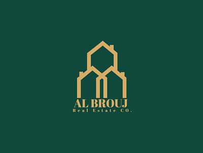 AL Brouj Real Estate | Logo Design . design graphic design icon illustration logo logodesign ui ux vector visual