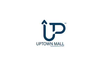 Uptown Mall | Logo Design branding design design art flat graphic artist illustration logo logodesign ui vector
