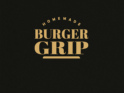 Burger Grip Logo Design