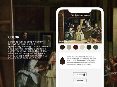 #tint Color picker Concept App