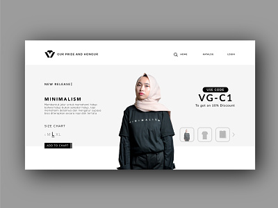 Web Design branding company design fashion modern ui