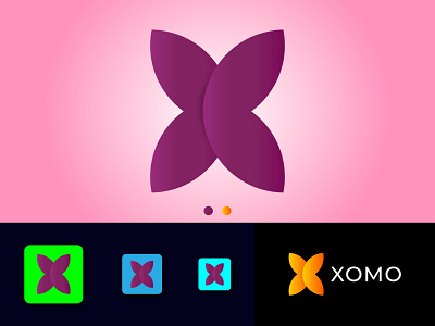 XOMO Logo Branding