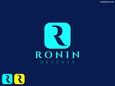 Ronin Defense Minimalist Logo abstract logo brandidentity branding creative design designer graphicdesign illustration logo logodesign logodesigner logodesigns logos minimal unique logo vector