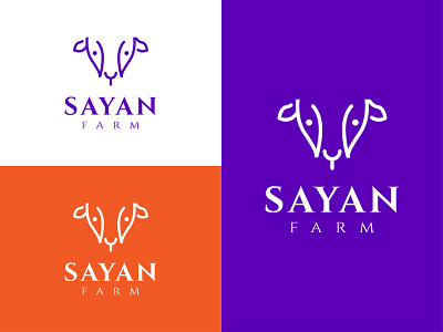 Sayan Farm Logo art brand brandidentity branding design designer graphicdesign illustration logo logo branding logo design logodesigner logodesigns logoinspiration logos logotype vector