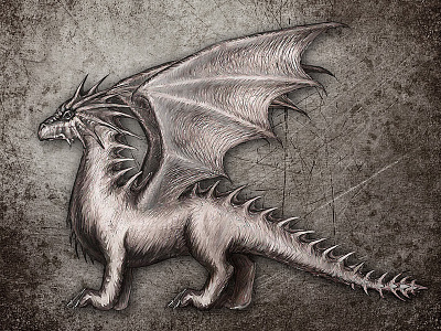 Dragon for the Game Dragonium charachter character design dragon game art