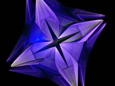 Kusudama kusudama modular origami purple