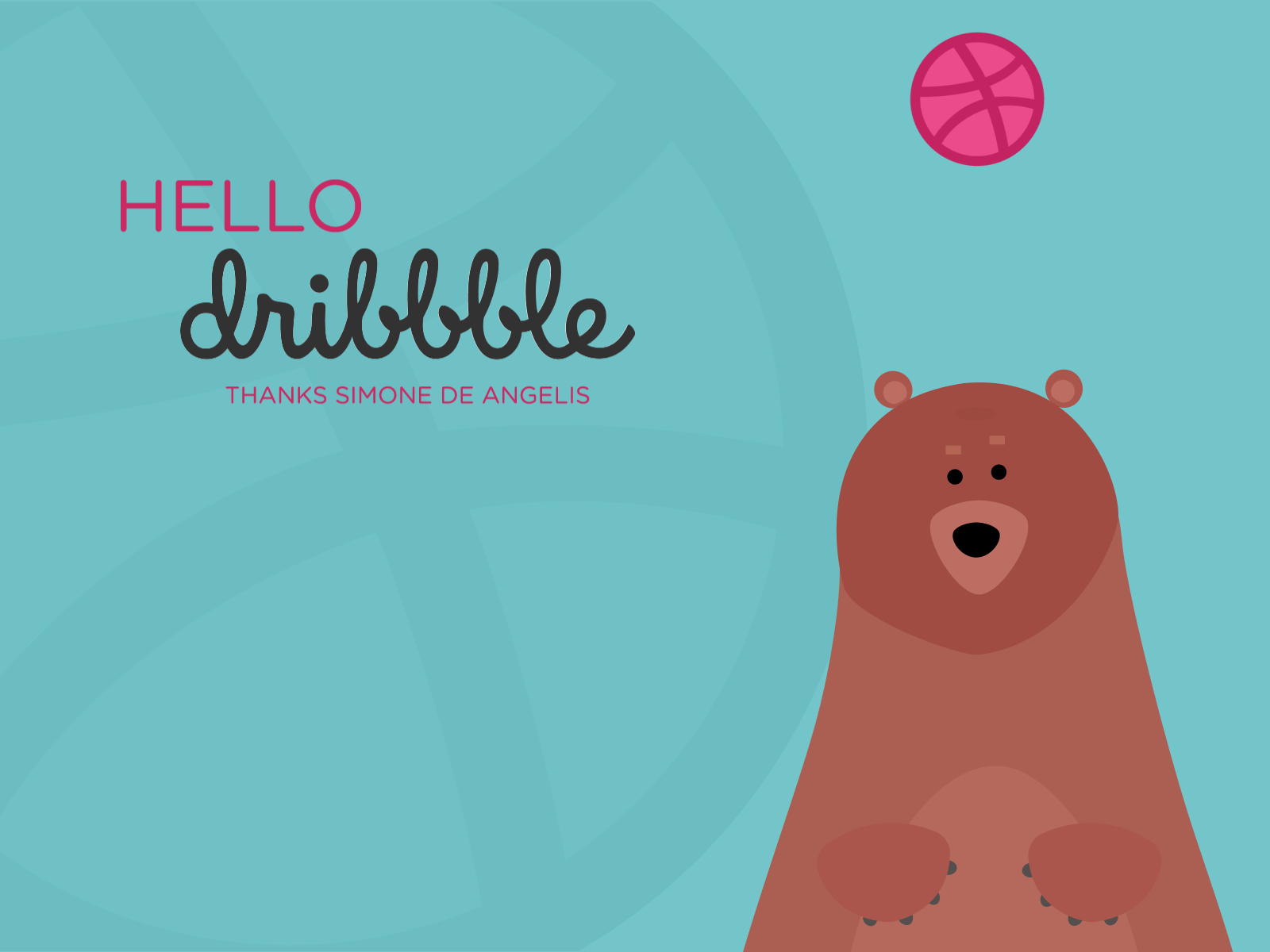 Hello Dribbble! by Elisa on Dribbble