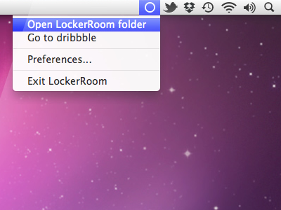 LockerRoom a simple way to download your dribbble likes app lockerroom mac