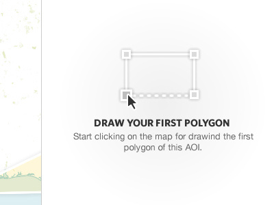 Get started... help icon intro map polygon ui