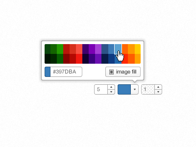 I don't want you to choose horrible colors color color picker picker popup ui
