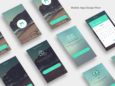 Login Mobile App Designs