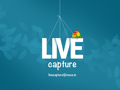 Live Capture capture design icon illustration live tv news poster vector