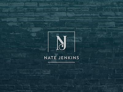 Nate Jenkins author author branding branding branding design logo logo design