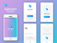 Login Screen - Blue theme by Gnanavel Rajendran on Dribbble