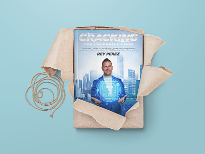 Cracking the Celebrity Code book cover design illustration manipulation softcover