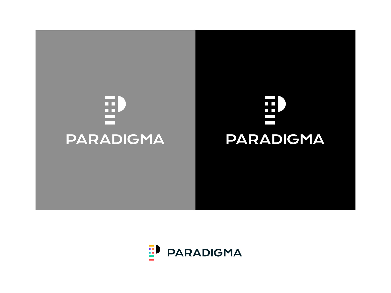 Paradigma Logo by Alan Yoshimura on Dribbble