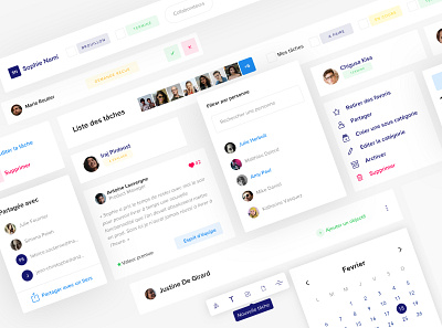 Startup SaaS Design System card component design design system management navbar product project saas sketch slick start up startup system team ui ui kit ux web web design