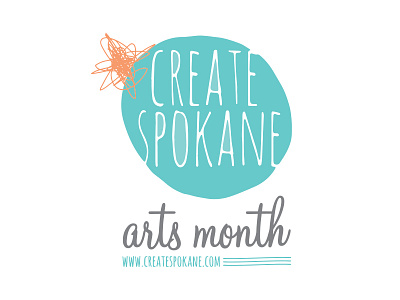 Create Spokane Arts Month contest design logo spokane