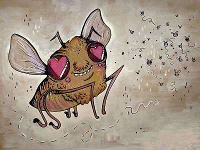 Reign Of Fruit Flies illustration