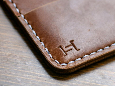 Hides & Stitches Mark brand design identity design logo branding