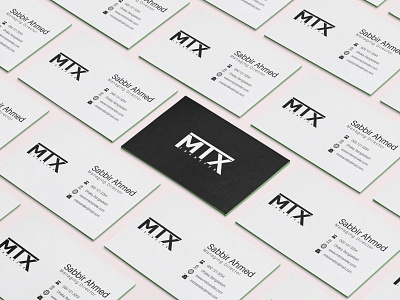 MTX Minimalist business card design book covers branding business card business card design creative business card design logo photo editing typography uniqe business card