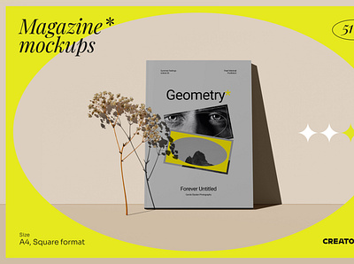 Geometry – magazine mockups branding bundle design free free mockup freebies magazine mock up mock ups mockup